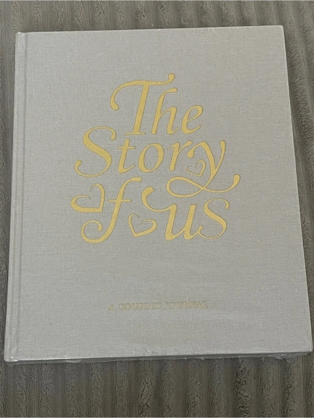 The Story of Us, Linen Dating 1st to 70th Anniversary Couple Memory Book
